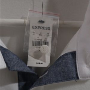 Express Men’s long sleeve polo